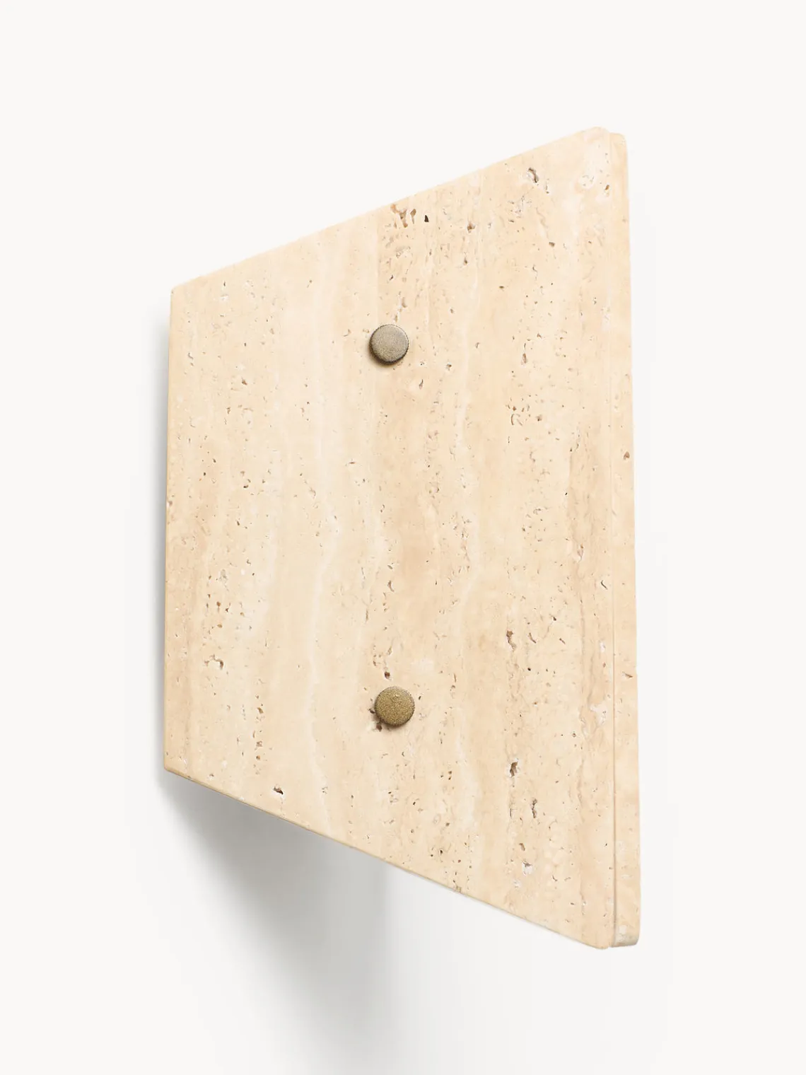 Westwing Collection Aplique de travertino Kleo