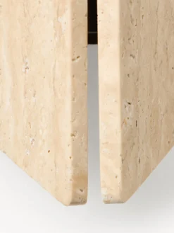 Westwing Collection Aplique de travertino Kleo