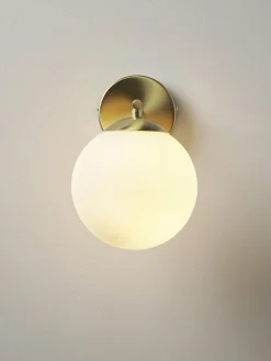 Westwing Collection Aplique de vidrio opalino Atlanta^ Apliques|Lámparas De Techo