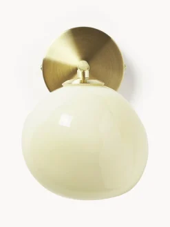 Westwing Collection Aplique de vidrio opalino Josie