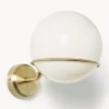 Westwing Collection Aplique esferico de vidrio Carey