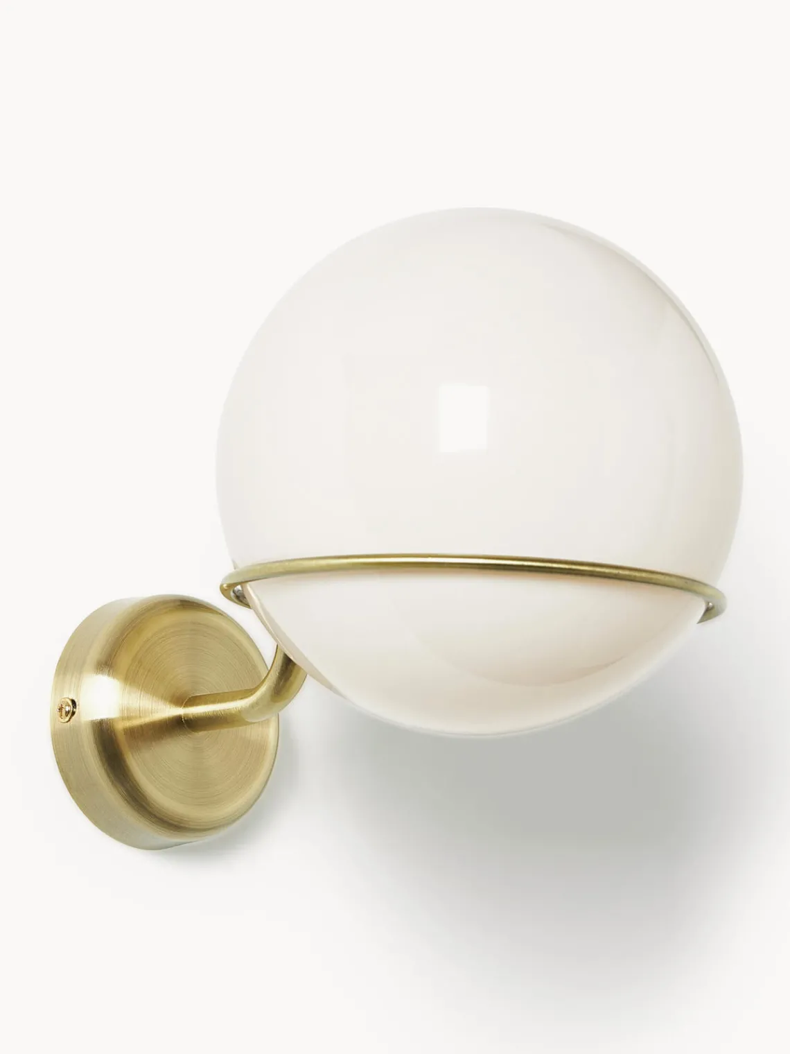 Westwing Collection Aplique esferico de vidrio Carey