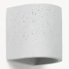 Westwing Collection Aplique LED de hormigón para exterior Kyra^ Apliques De Pared De Exterior|Apliques De Pared De Exterior