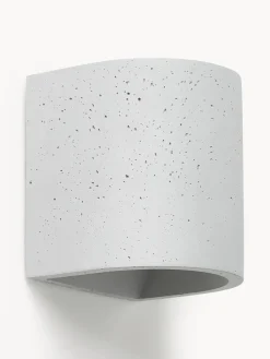 Westwing Collection Aplique LED de hormigón para exterior Kyra^ Apliques De Pared De Exterior|Apliques De Pared De Exterior