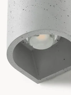 Westwing Collection Aplique LED de hormigón para exterior Kyra^ Apliques De Pared De Exterior|Apliques De Pared De Exterior