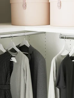 Westwing Collection Armario esquinero modular Simone, 3 puertas (165 cm), variantes diferentes^ Armarios Esquineros|Armarios Modulares