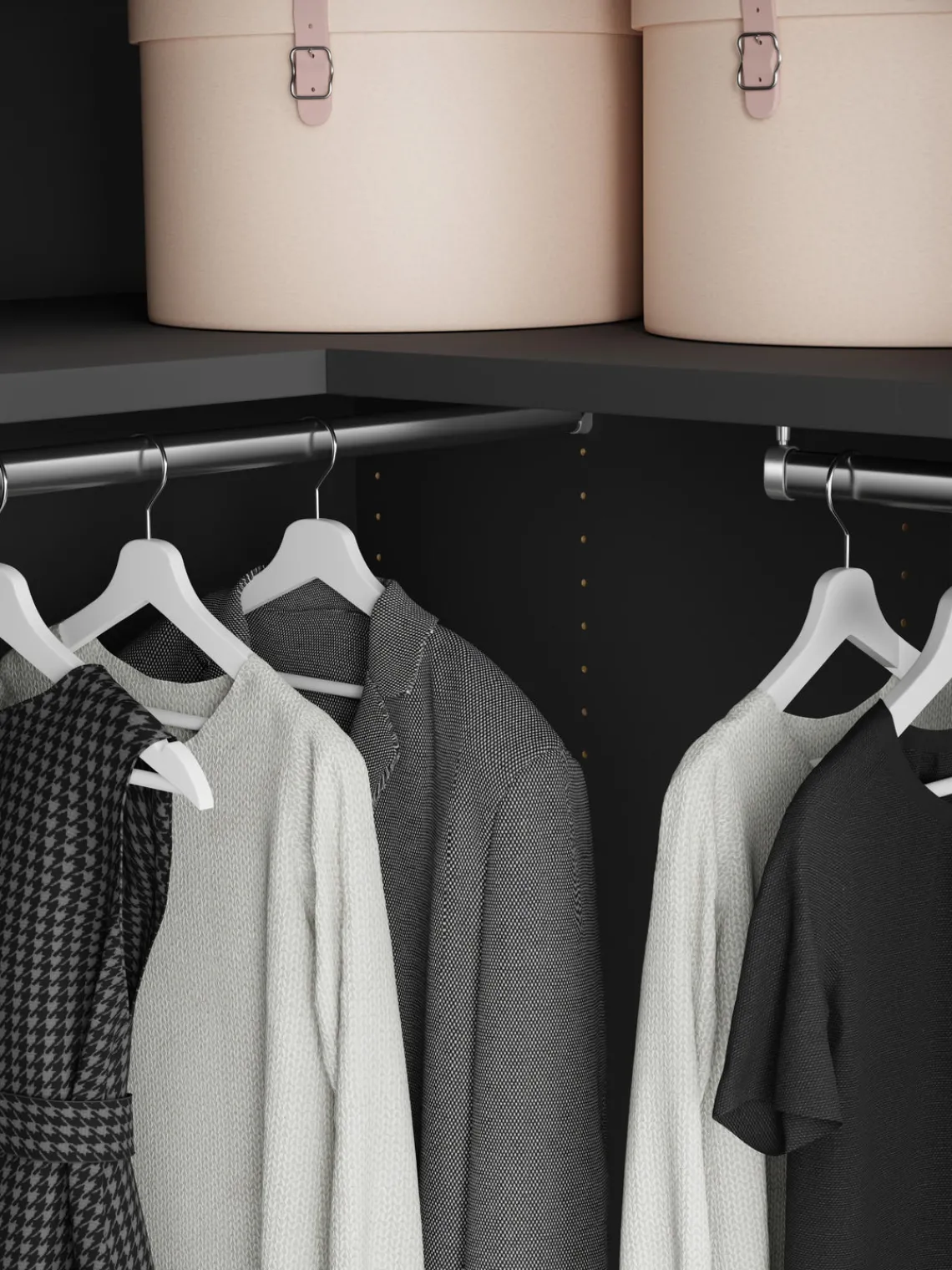 Westwing Collection Armario esquinero modular Simone, 2 puertas (115 cm)^ Armarios Esquineros|Armarios Modulares