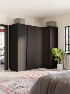 Westwing Collection Armario esquinero modular Leon, 4 puertas (215 cm), diferentes variantes