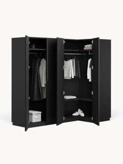 Westwing Collection Armario esquinero modular Leon, 4 puertas (215 cm), diferentes variantes