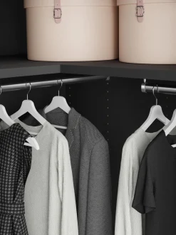 Westwing Collection Armario esquinero modular Leon, 4 puertas (215 cm), diferentes variantes