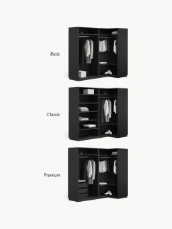Westwing Collection Armario esquinero modular Leon, 4 puertas (215 cm), diferentes variantes
