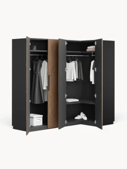 Westwing Collection Armario esquinero modular Simone, 4 puertas (215 cm), diferentes variantes