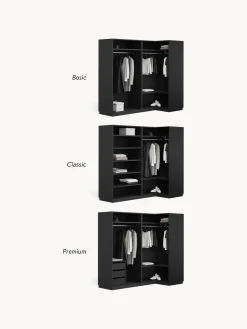 Westwing Collection Armario esquinero modular Simone, 4 puertas (215 cm), diferentes variantes