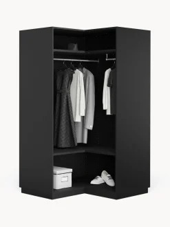 Westwing Collection Armario esquinero modular Leon, 2 puertas (115 cm)