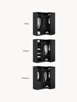 Westwing Collection Armario esquinero modular Leon, 2 puertas (115 cm)