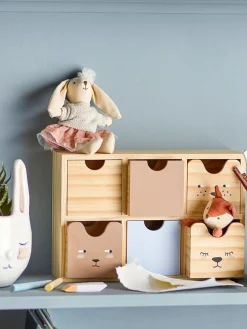 Niños Bloomingville Mini Armario infantil de madera de pino Calle