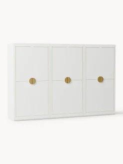 Westwing Collection Armario modular con puertas Denise, 300 cm, variantes diferentes