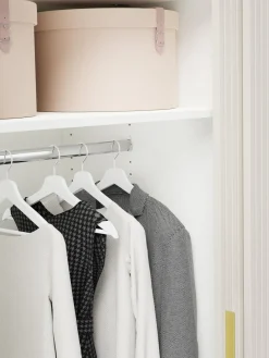 Westwing Collection Armario modular Simone, 2 puertas correderas (150 cm), diferentes variantes^ Armarios Con Puerta Corredera|Armarios Modulares