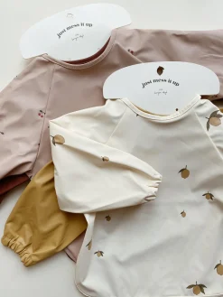 Niños Konges Slojd Baberos con mangas Cherry, 2 uds.