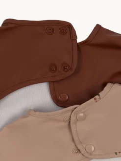 Niños Konges Slojd Baberos con mangas Cherry, 2 uds.