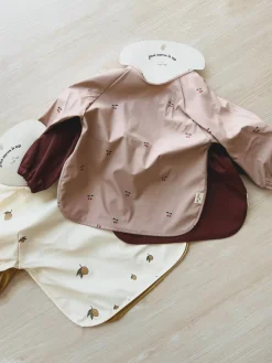 Niños Konges Slojd Baberos con mangas Cherry, 2 uds.