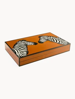 Jonathan Adler Backgammon Zebra^ Figuras Decorativas|Jarrones
