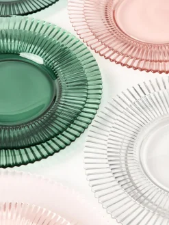 Westwing Collection Bajoplatos con relieve Effie, 2 uds.^ Cuencos Y Platos De Servir|Vajillas Completas