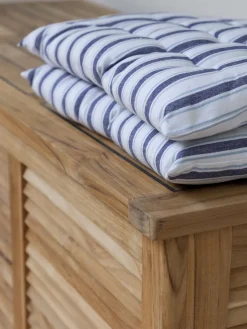 Cinas Baúl de madera de teca Storage