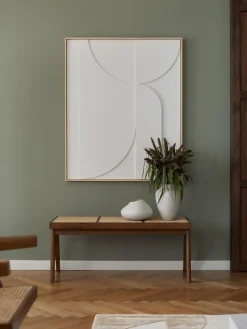 Westwing Collection Banco con tejido vienés Sissi^ Bancos|Bancos