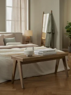 Westwing Collection Banco con tejido vienés Sissi^ Bancos|Bancos