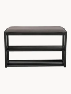 Rowico Home Banco con zapatero de madera de roble Confetti^ Bancos|Bancos