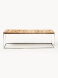 Jan Kurtz Banco de jardín de madera de teca Lux