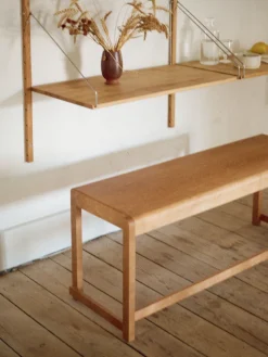 FRAMA Banco de madera de abedul 01^ Bancos|Bancos