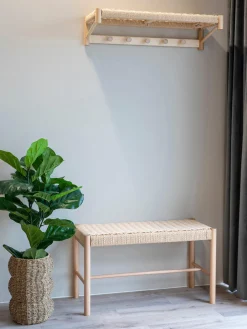 House Nordic Banco de madera de álamo Abano