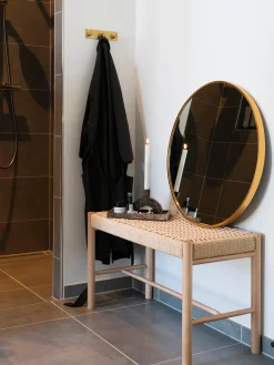 House Nordic Banco de madera de álamo Abano