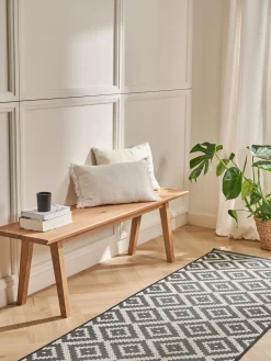 Rowico Home Banco de madera de roble Melfort^ Bancos|Bancos