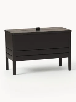 Form & Refine Banco de madera de roble con espacio de almacenaje A Line