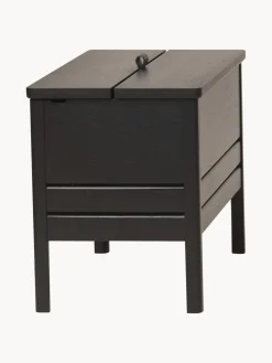 Form & Refine Banco de madera de roble con espacio de almacenaje A Line