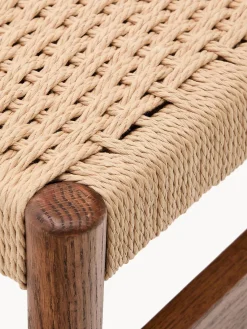 Banco de madera de roble Zaide