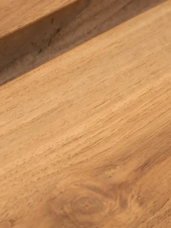 Westwing Collection Banco de madera de teca Hugo, tamaños diferentes^ Bancos|Bancos