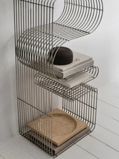 AYTM Banco de metal Curva^ Bancos|Bancos