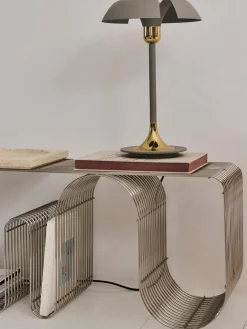 AYTM Banco de metal Curva^ Bancos|Bancos