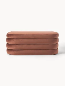 Westwing Collection Banco de terciopelo Alto