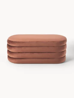 Westwing Collection Banco de terciopelo Alto