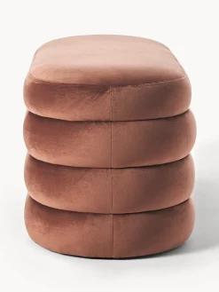 Westwing Collection Banco de terciopelo Alto