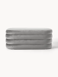 Westwing Collection Banco de terciopelo Alto