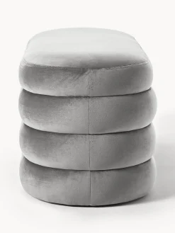 Westwing Collection Banco de terciopelo Alto