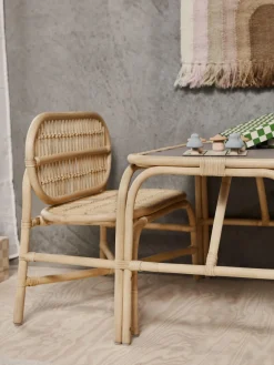 Oyoy Living Design Banco infantil artesanal de ratán Nana Mini^Niños Decoración Infantil|Mesas Y Sillas Infantiles