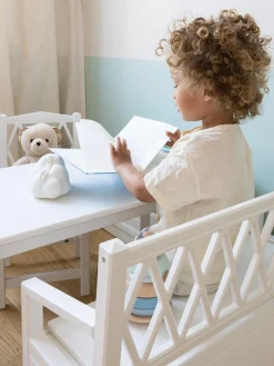 Cam Cam Copenhagen Banco infantil con espacio de almacenamiento Harlequin^Niños Decoración Infantil|Mesas Y Sillas Infantiles