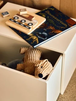 Niños Flexa Banco infantil con espacio de almacenamiento Dots